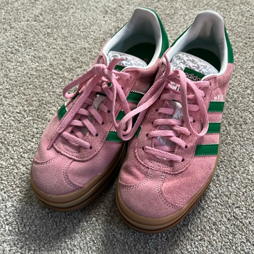 Adidas Gazelle Bold Pink/Green
